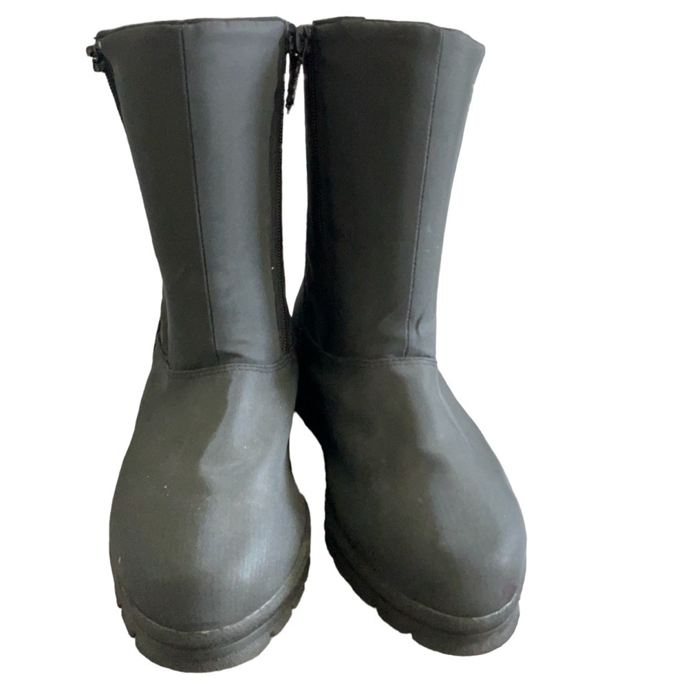 TOTES Black All Weather‎ Boots - Size 8